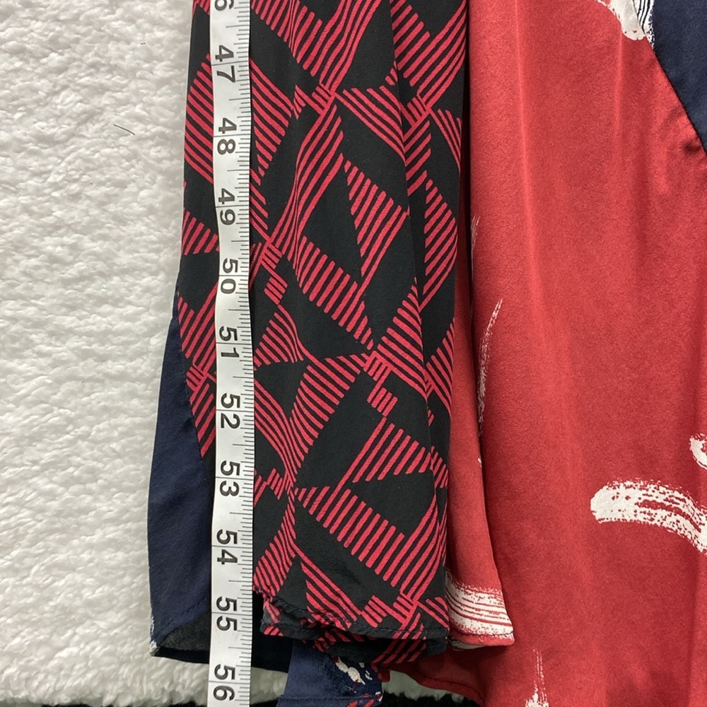 Joie Braewin Silk Popover Maxi Dress, Size Large. - Picture 7 of 11